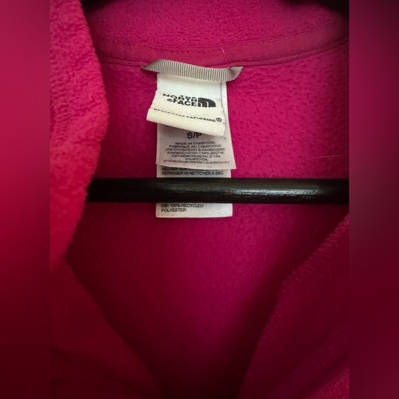The North Face Womens Pink Fleece Sweater Size Small - Picture 3 of 4